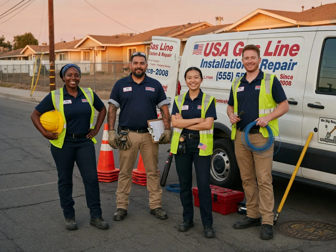 Gas Line Installation company in Vienna, ME